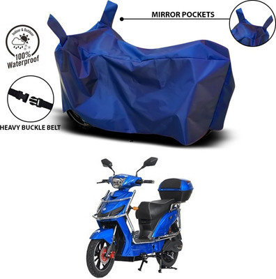 SEBONGO Waterproof Two Wheeler Cover for Avon(Blue)