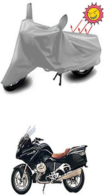 Auto Age Two Wheeler Cover for BMW(Silver)