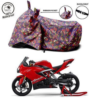 SEBONGO Waterproof Two Wheeler Cover for TVS(Apache RR 310, Multicolor)