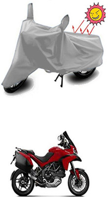 ZTech Two Wheeler Cover for Ducati(Silver)