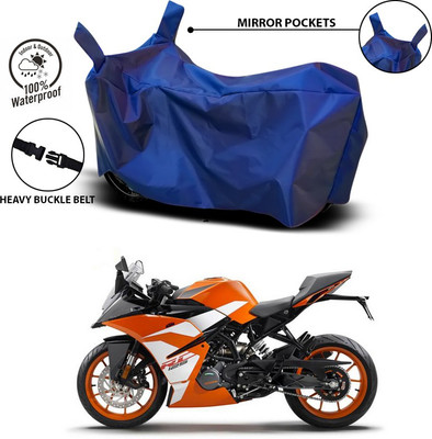 SEBONGO Waterproof Two Wheeler Cover for KTM(Blue)