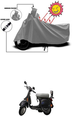 Auto Age Two Wheeler Cover for LML(Grey)