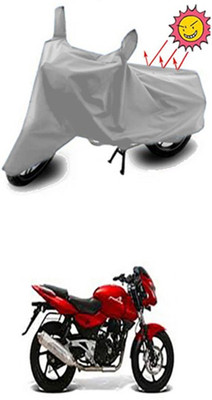 ZTech Two Wheeler Cover for Bajaj(Silver)