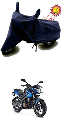 Auto Age Two Wheeler Cover for Bajaj(Blue)