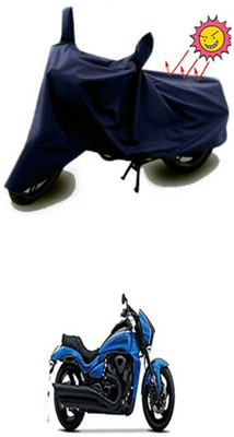 Auto Age Two Wheeler Cover for Suzuki(Blue)