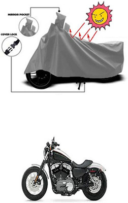 ZTech Two Wheeler Cover for Harley Davidson(Grey)