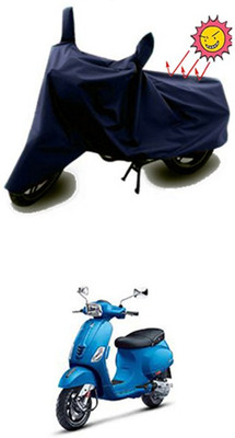 ZTech Two Wheeler Cover for Universal For Bike(Vespa VXL, Blue)