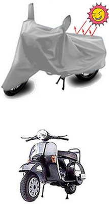 Auto Age Two Wheeler Cover for LML(Silver)