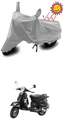 ZTech Two Wheeler Cover for LML(Silver)