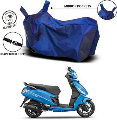 ANTHUB Waterproof Two Wheeler Cover for Hero(Maestro Edge 125, Blue)