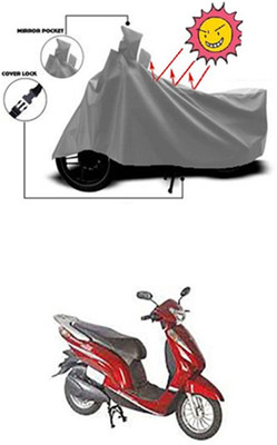 ZTech Two Wheeler Cover for Avon(Grey)
