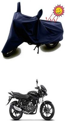 Auto Age Two Wheeler Cover for Bajaj(Pulsar 150, Blue)