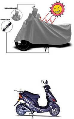 Auto Age Two Wheeler Cover for Avon(Grey)