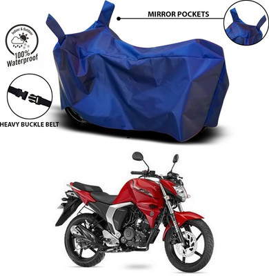 SEBONGO Waterproof Two Wheeler Cover for Yamaha(FZ-S FI, Blue)