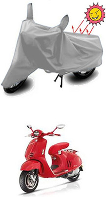 Auto Age Two Wheeler Cover for Universal For Bike(Silver)