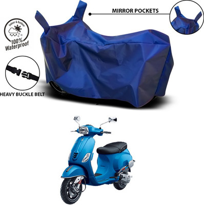 SEBONGO Waterproof Two Wheeler Cover for Suzuki(New Access 125, Blue)