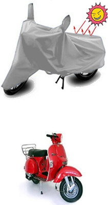 Auto Age Two Wheeler Cover for LML(Silver)