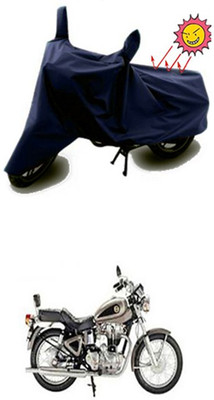 ZTech Two Wheeler Cover for Royal Enfield(Blue)