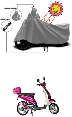 ZTech Two Wheeler Cover for Avon(E Lite, Grey)