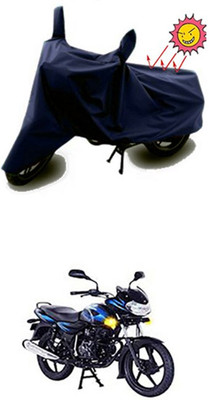 ZTech Two Wheeler Cover for Bajaj(Discover 125 DTS-i, Blue)