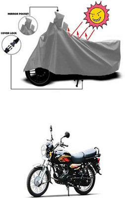 ZTech Two Wheeler Cover for TVS(Max, Grey)