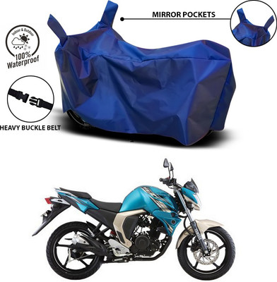 ANTHUB Waterproof Two Wheeler Cover for Yamaha(FZ-S FI, Blue)