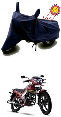 Auto Age Two Wheeler Cover for Mahindra(Blue)