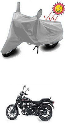 ZTech Two Wheeler Cover for Bajaj(Silver)