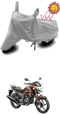 ZTech Two Wheeler Cover for Hero(Hunk, Silver)