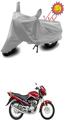 Auto Age Two Wheeler Cover for Yamaha(Silver)