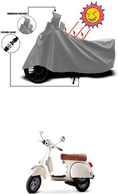 Auto Age Two Wheeler Cover for LML(Grey)