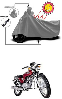Auto Age Two Wheeler Cover for TVS(Grey)