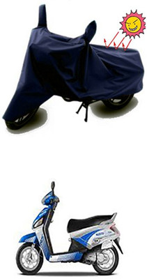 Auto Age Two Wheeler Cover for Mahindra(Blue)