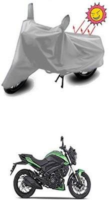 ZTech Two Wheeler Cover for Bajaj(Silver)