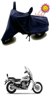 Auto Age Two Wheeler Cover for Bajaj(Blue)