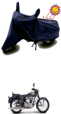 ZTech Two Wheeler Cover for Royal Enfield(Twin spark, Blue)