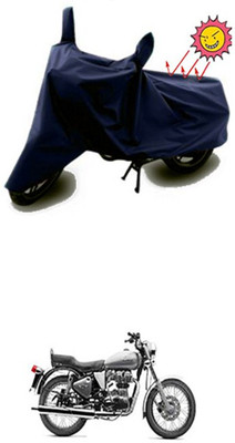 ZTech Two Wheeler Cover for Royal Enfield(Blue)