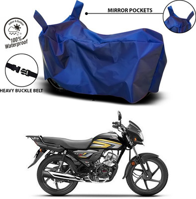 ANTHUB Waterproof Two Wheeler Cover for Honda(CD 110 Dream, Blue)