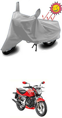 Auto Age Two Wheeler Cover for Hero(Xtreme, Silver)