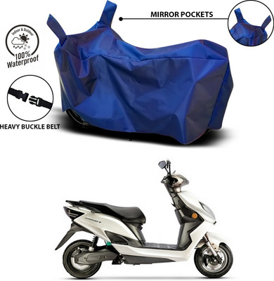 ANTHUB Waterproof Two Wheeler Cover for Evolet(Derby, Blue)