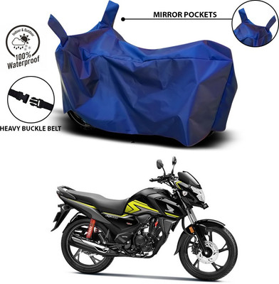 ANTHUB Waterproof Two Wheeler Cover for Honda(SP 125, Blue)