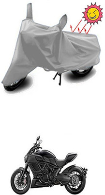 ZTech Two Wheeler Cover for Ducati(Silver)