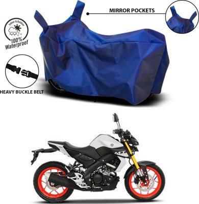 ANTHUB Waterproof Two Wheeler Cover for Yamaha(MT 15, Blue)