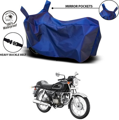 SEBONGO Waterproof Two Wheeler Cover for Hero(Splendor Pro Classic, Blue)
