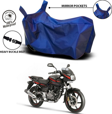 ANTHUB Waterproof Two Wheeler Cover for Bajaj(Pulsar 180 DTS-i, Blue)