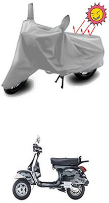 Auto Age Two Wheeler Cover for LML(Star Euro, Silver)