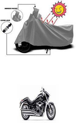 ZTech Two Wheeler Cover for Suzuki(Grey)