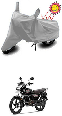 ZTech Two Wheeler Cover for TVS(Silver)