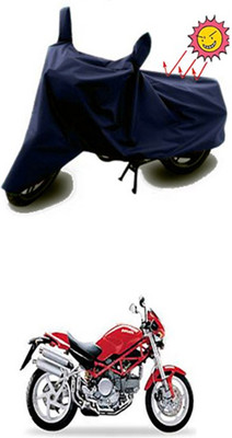 Auto Age Two Wheeler Cover for Ducati(Blue)