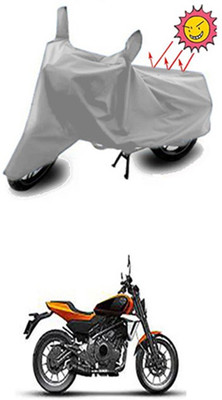 Auto Age Two Wheeler Cover for Harley Davidson(Silver)